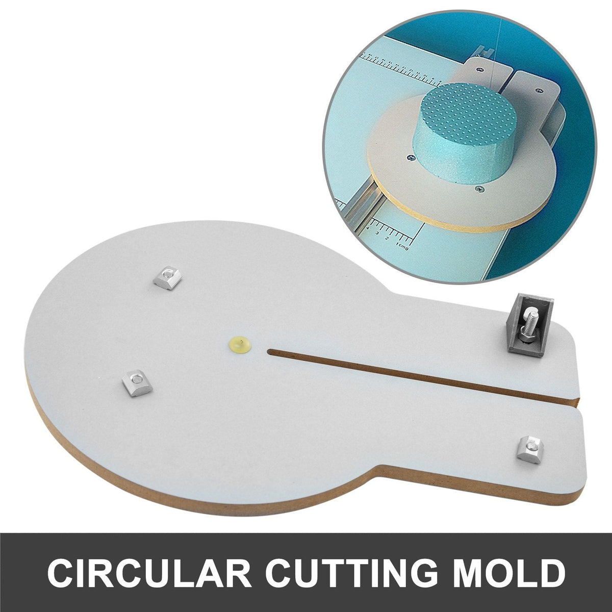 Foam Cutter Machine 30.7x13x9.8 Inch, Hot Wire Foam Cutter Machine 0.28mm Adjustable Angle, Foam Circle Cutter Max Cutting Height 10.2inch, for Foam Carving Modeling