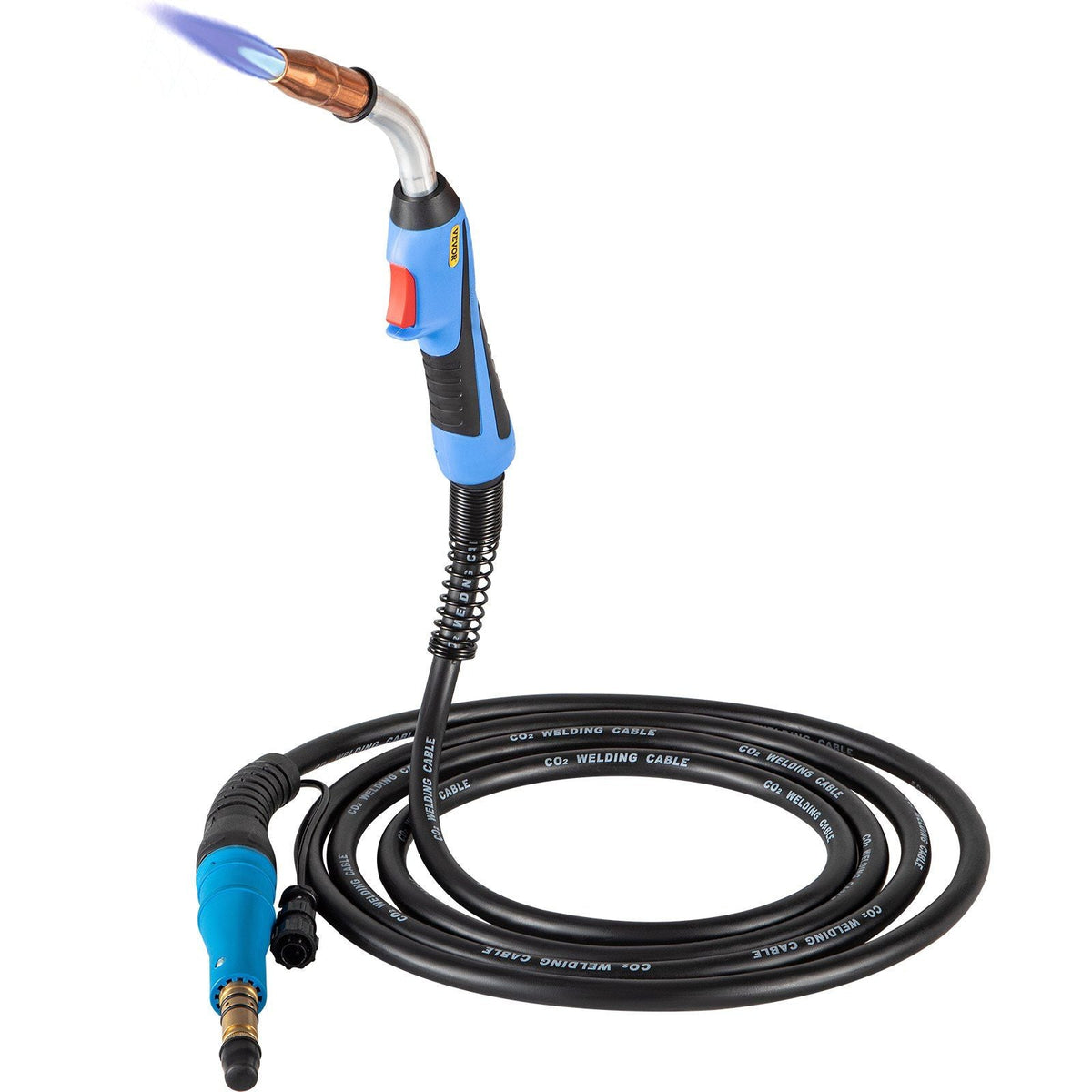Mig Welding Gun 250Amp 15Ft, fit for Torch Welder Gun Miller Welding Gun M-25 Welding Torch Stinger Replacement fit for Miller M-25 Part Number 169598 fit 0.030"-0.035" Wire