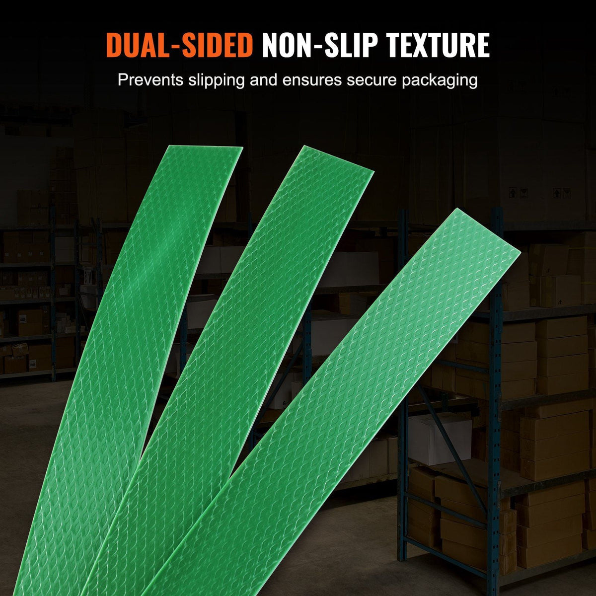 Packaging Polyester PET Strapping Roll 0.63" x 0.03" x 4000' Banding Strap