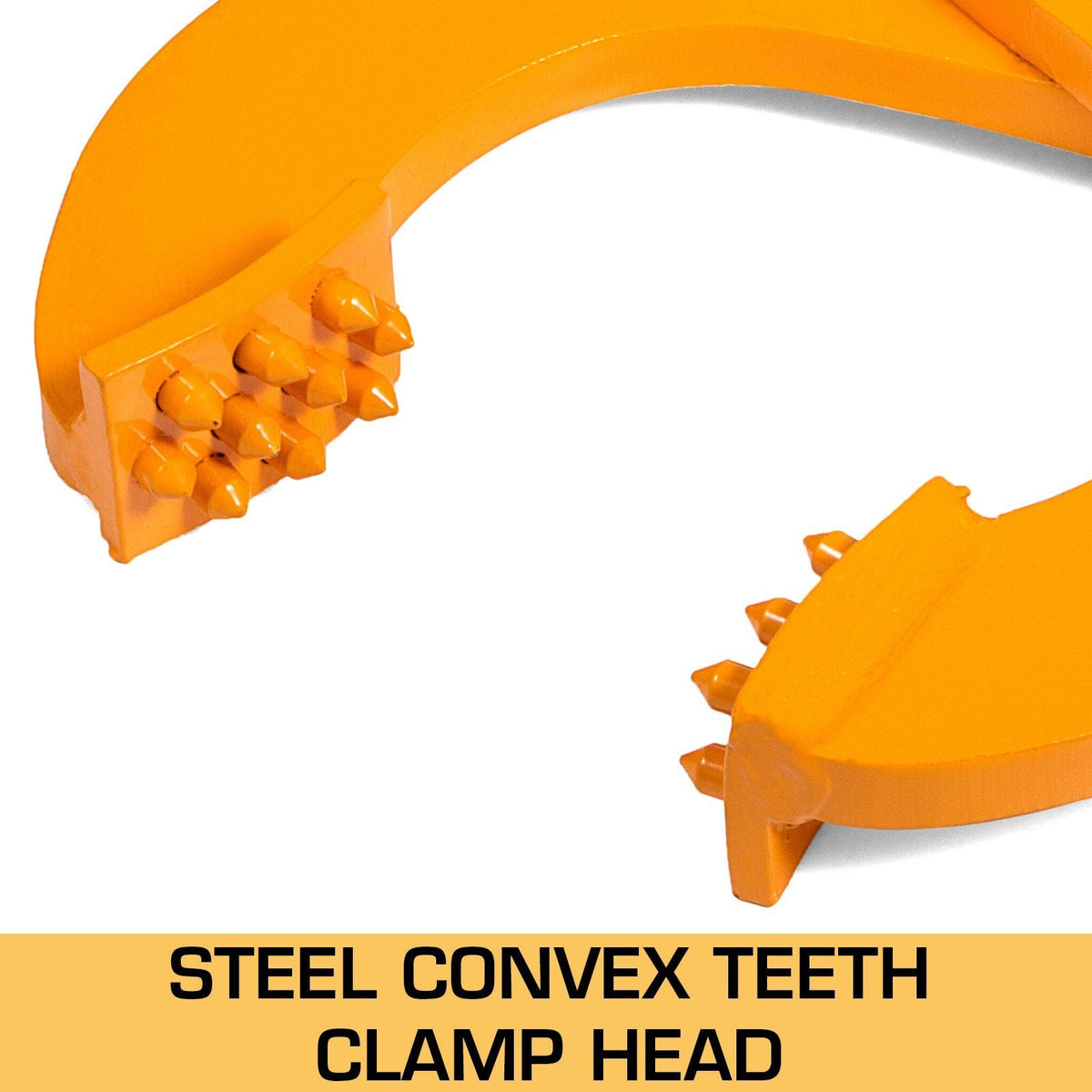 Pallet Puller, 1T Steel Single Scissor Yellow Clamp with 2205 LBS Load Capacity Grabber, 4.3 Inch Jaw Opening and 0.5 Inch Jaw Height, Hook Pulling Hoisting Tool for Forklift Chain