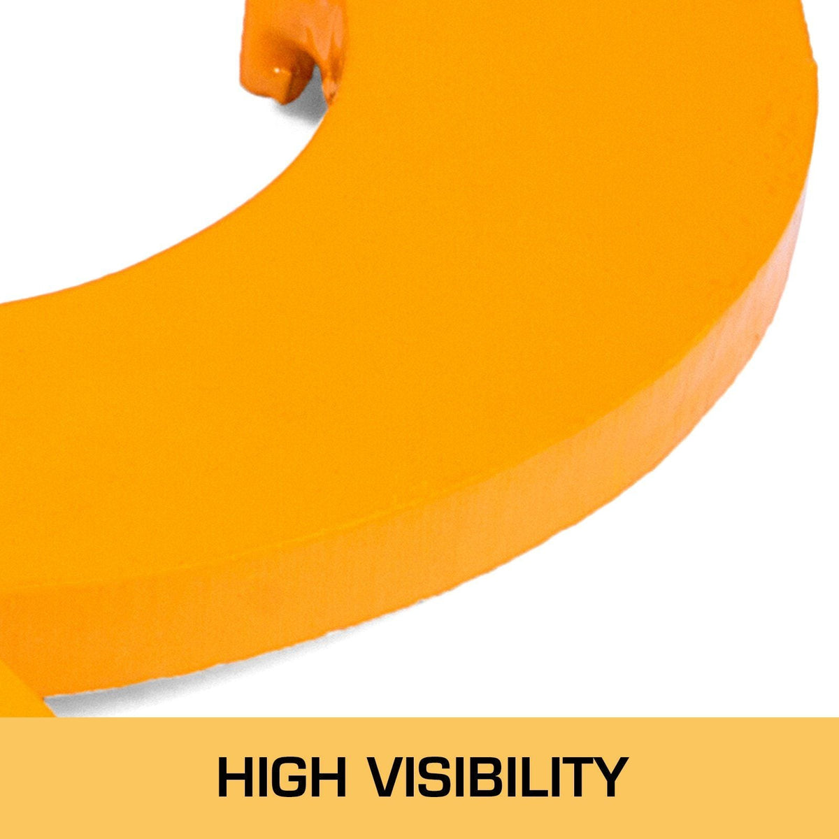 Pallet Puller, 1T Steel Single Scissor Yellow Clamp with 2205 LBS Load Capacity Grabber, 4.3 Inch Jaw Opening and 0.5 Inch Jaw Height, Hook Pulling Hoisting Tool for Forklift Chain