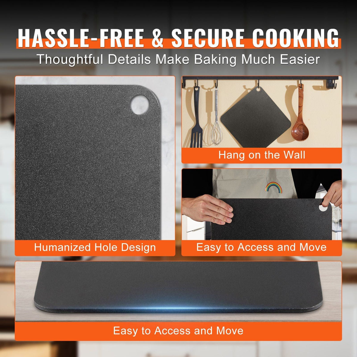 Pizza Steel, 13.5" x 10" x 1/4" Pizza Steel Plate for Oven, Pre-Seasoned Carbon Steel Pizza Baking Stone with 20X Higher Conductivity, Heavy Duty Pizza Pan for Outdoor Grill, Indoor Oven