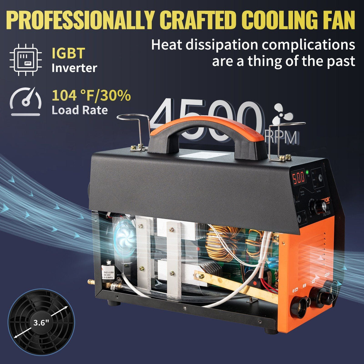 TIG Welder 3 in 1, 110V High Frequency TIG/Stick/Clean Welding Machine w/IGBT Inverter, 155Amp Digital Arc Welder