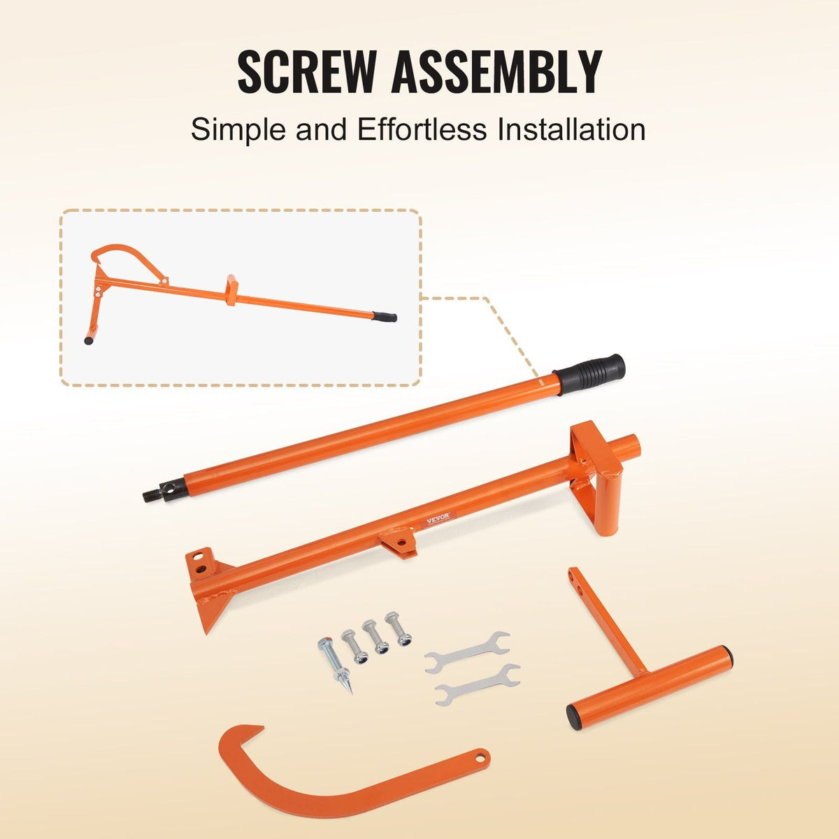 Timberjack Log Lifter 4 in 1 Log Roller 48 in Logging Forestry Multitool