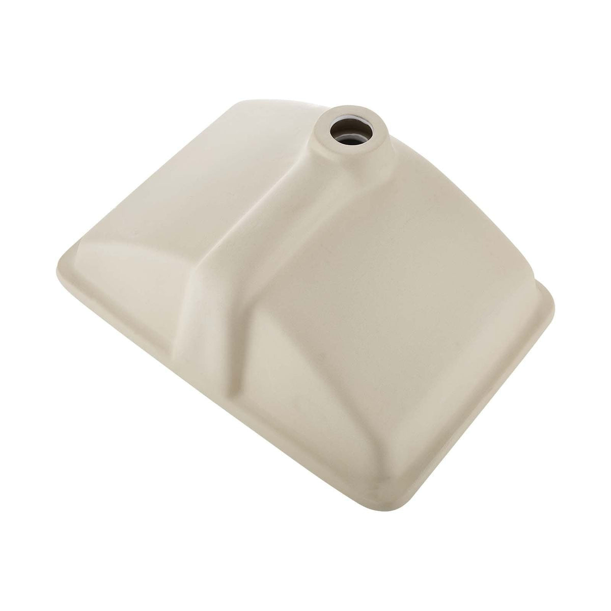 Undermount Bathroom Sink, 20.87 x 14.76 Inch Rectangular White Ceramic Vessel Sink with Overflow Hole, Under Counter Drop in Modern Lavatory Vanity Bath Wash Bowl Basin, Rectangle Small Space