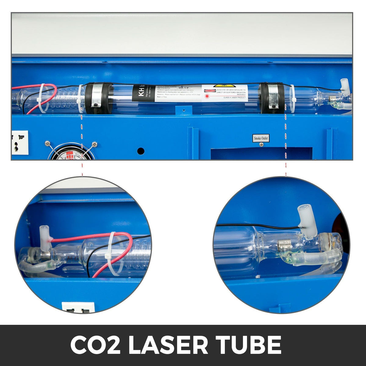 Updated 40W CO2 Laser Engraver Engraving Cutting Machine USB 12 x 8 in