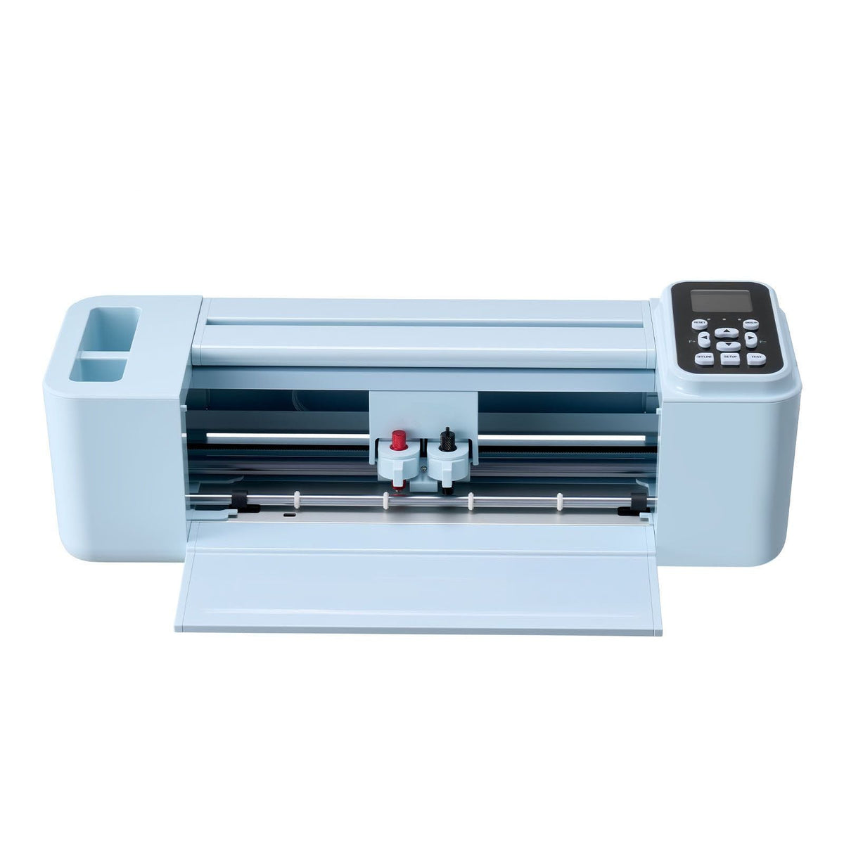 Vinyl Cutting Machine, 12 in, Button and Screen Controlled Vinyl Cutter, 5000+ Built-in Design Resources, Compatible with Mac, Windows, Android and iOS, for Creating Customized Crafts Cards