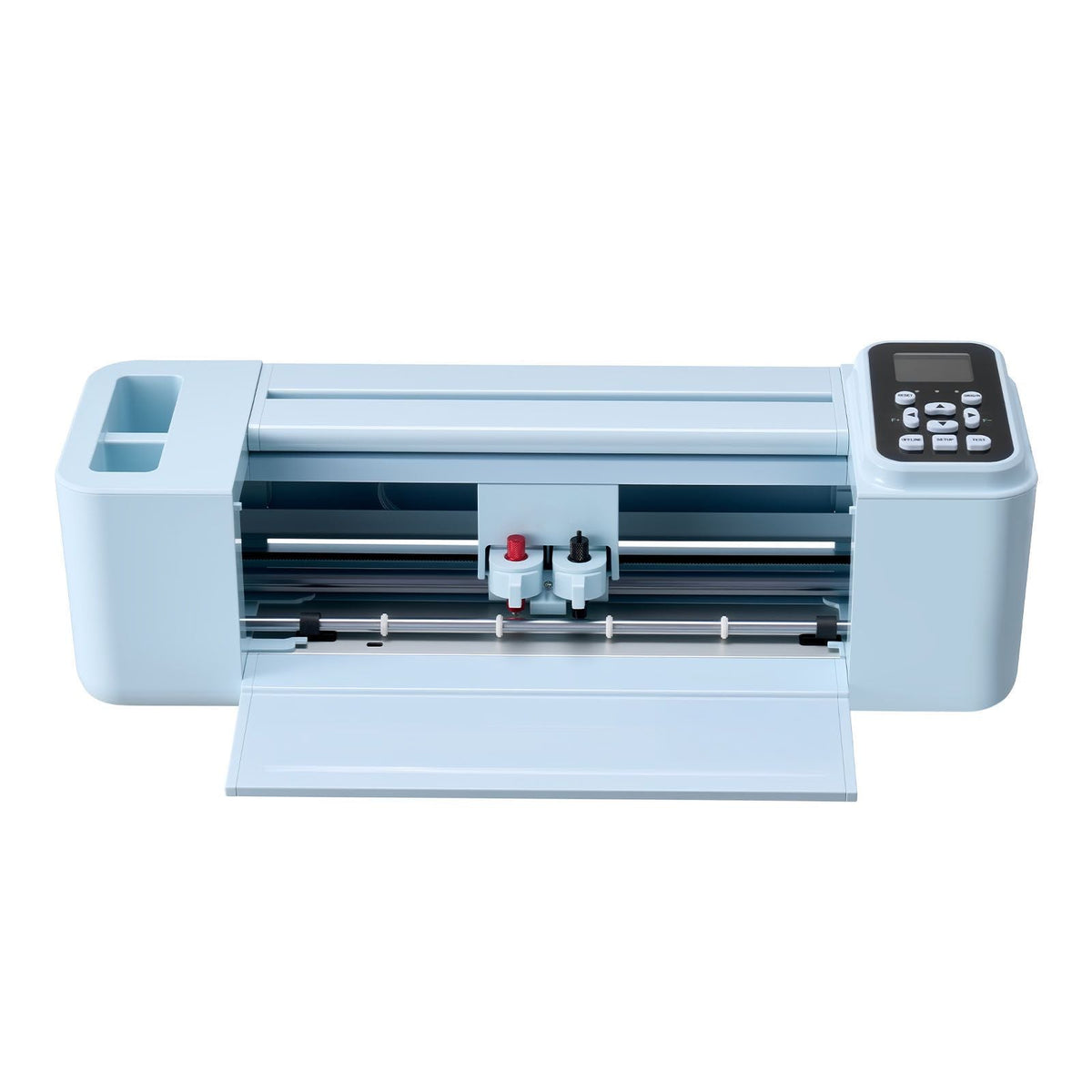 Vinyl Cutting Machine, 12 in, Button and Screen Controlled Vinyl Cutter with Materials and Tool Kit, 5000+ Built-in Design Resources, Compatible with Mac, Windows, Android and iOS, for Crafts