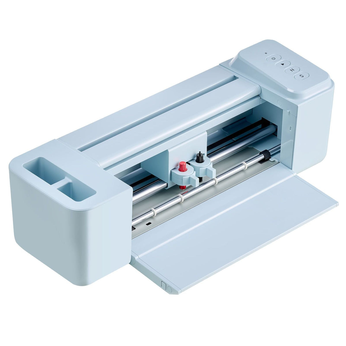 Vinyl Cutting Machine, 12 in, Button-Controlled Vinyl Cutter with Materials and Tool Kit, 5000+ Built-in Design Resources, Compatible with Mac, Windows, Android and iOS, for Customized Cards