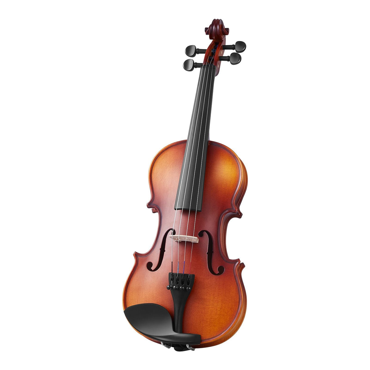 Violin 1/4 Size for Adults, Violin Fiddle Set for Beginners Student with Hard Case, Rosin, Bow, Shoulder Rest,Bridge,Tuner and Extra Strings,Solidwood Professional Musical Instruments (Brown)