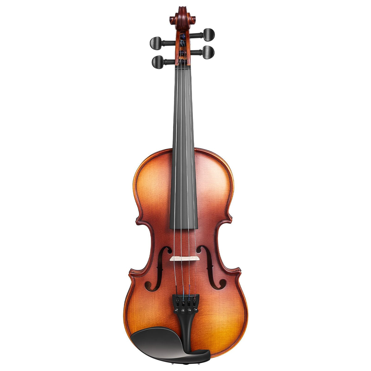Violin 3/4 Size for Adults, Violin Fiddle Set for Beginners Student with Hard Case, Rosin, Bow, Shoulder Rest,Bridge,Tuner and Extra Strings,Solidwood Professional Musical Instruments (Brown)