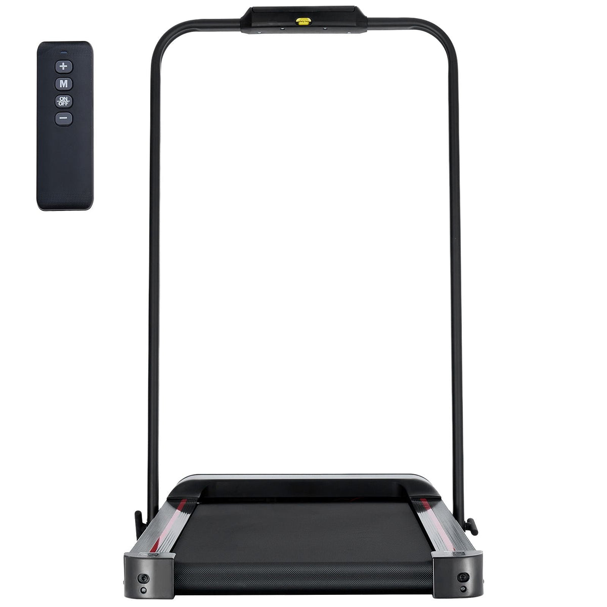 Walking Pad, Under Desk Treadmill for Home Office, Working Walking Running Machine, 265 Lbs Capacity Folding Treadmill, 2.5HP 2 in 1 Portable Pad with Handle Bar, Remote Control and LED Display