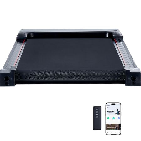 Walking Pad, Under Desk Treadmill with Incline, Working Walking Jogging Machine for Home Office, 265 Lbs Capacity 2.5HP Portable Walking Pad, with Remote Control, LED Display, and Bluetooth