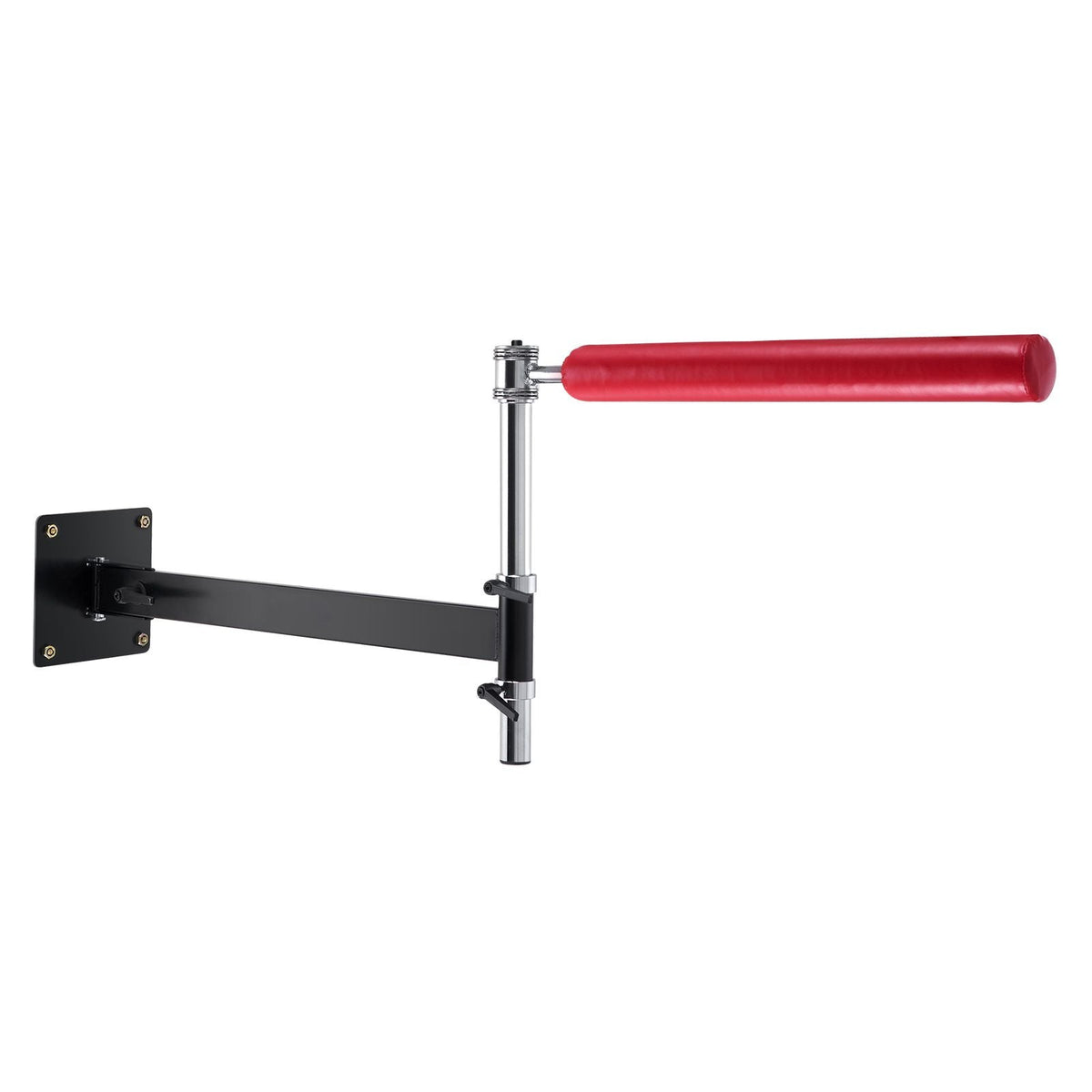 Wall Mount Boxing Spinning Bar, Adjustable Punching Spinning Bar, Boxing Speed Trainer with Gloves, Red Reflex Boxing Bar, Boxing Training Equipment for Kickboxing, MMA, Stress Relief & Fitness