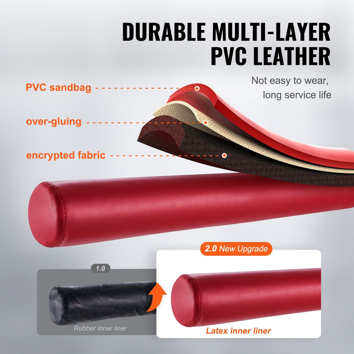 Wall Mount Boxing Spinning Bar, Adjustable Punching Spinning Bar, Boxing Speed Trainer with Gloves, Red Reflex Boxing Bar, Boxing Training Equipment for Kickboxing, MMA, Stress Relief & Fitness