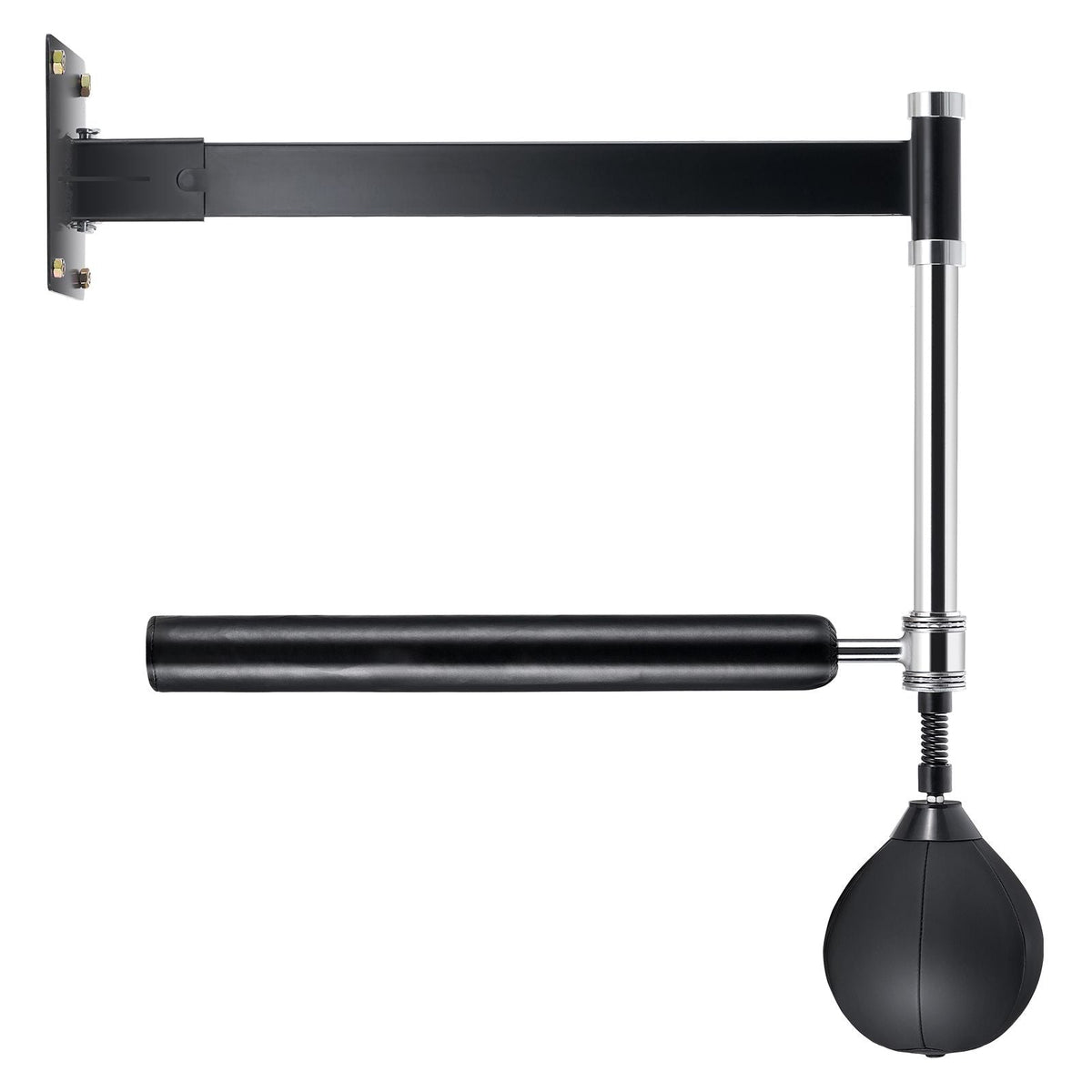 Wall Mount Boxing Spinning Bar, Spinning Bar with Punching Ball, Adjustable Boxing Speed Trainer, Reflex Boxing Bar with Gloves, Boxing Training Equipment for Kickboxing, MMA, Fitness