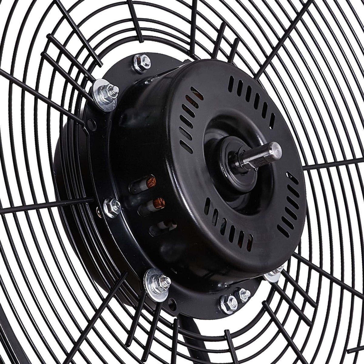 Wall Mount Fan, 2 PCS 18 inch Waterproof, 3-speed High Velocity Max. 4000 CFM Industrial Wall Fan for Indoor, Commercial, Residential, Warehouse, Greenhouse, Workshop, Basement, Garage,Black