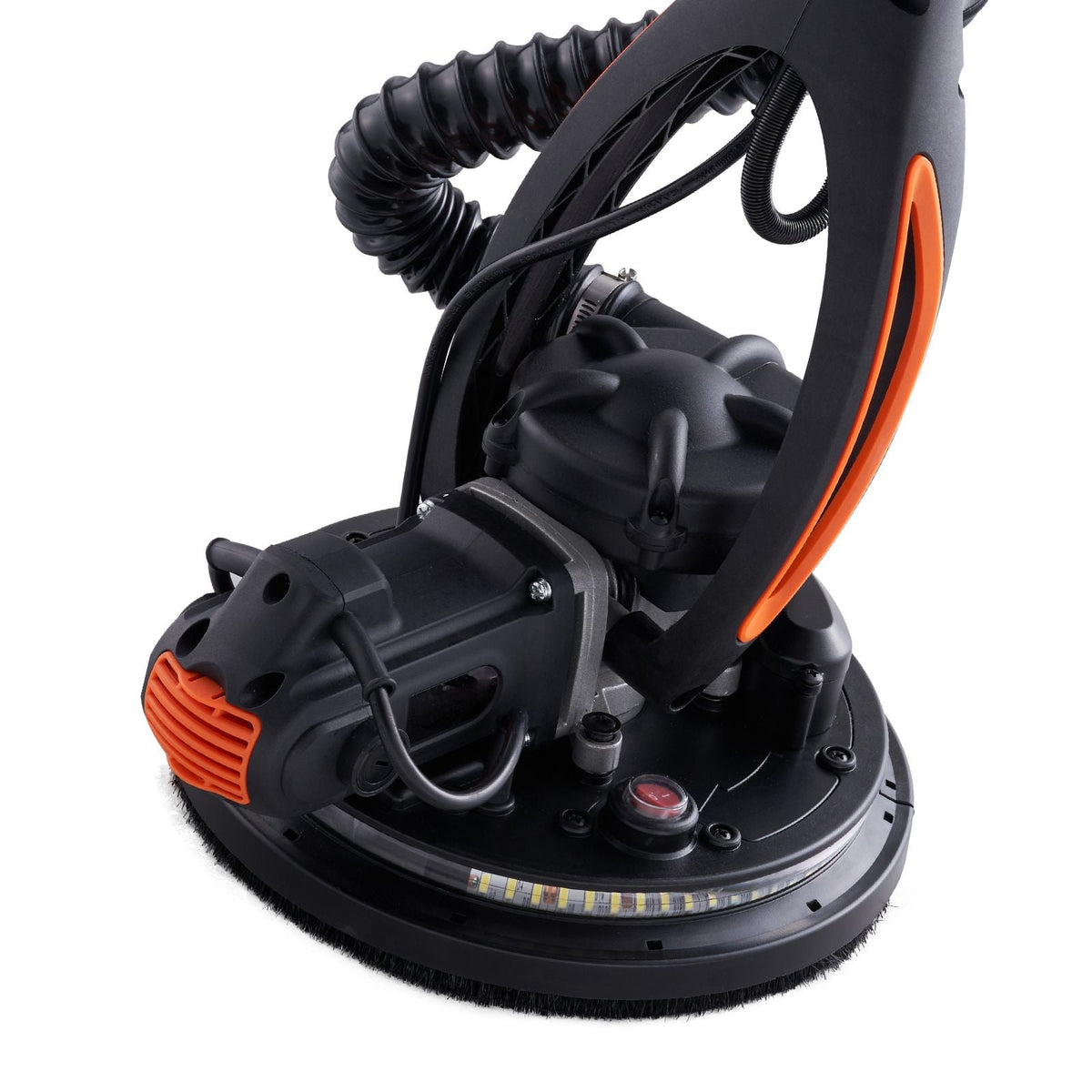 Wall Smoother, 900W Power Tool, Includes 12 Sanding Pads, Adjustable Speeds from 800-1800 RPM, 3 Vacuum Tubes, Collapsible Design for Ceilings, Dual LED, Telescopic Grip & Dust Collector