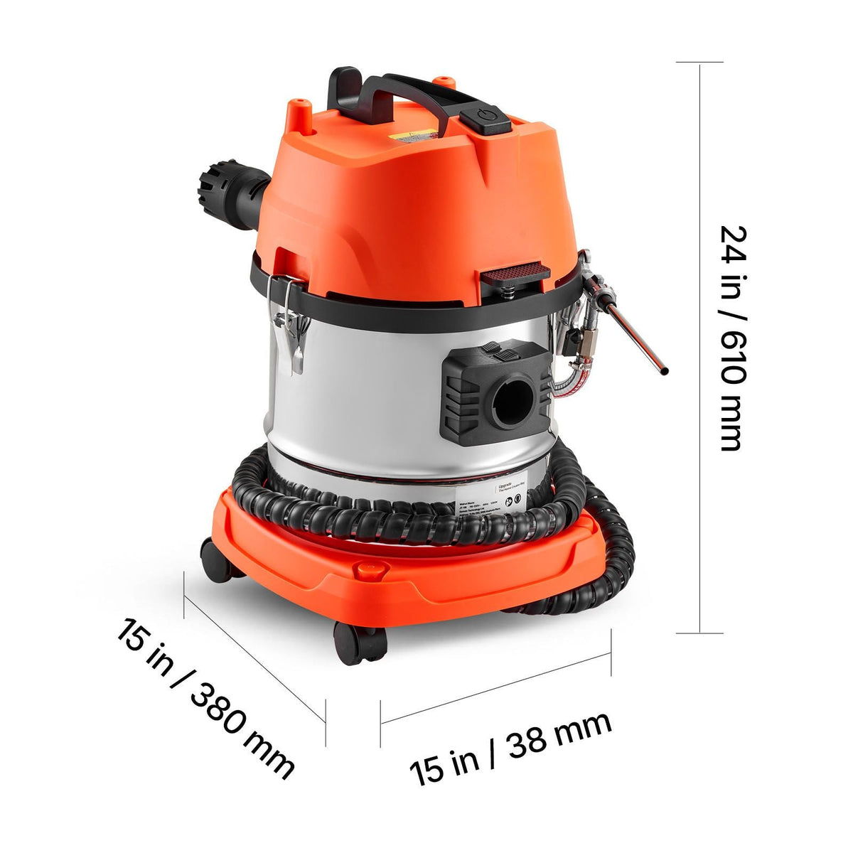 Walnut Blaster Kit for Carbon Cleaning, 1200W Sand Blaster with Built-in Vacuum, Extension Nozzle Sandblaster Gun, and 5.5lbs Walnut Shell for Engine Intake Valve Cleaning - 13L