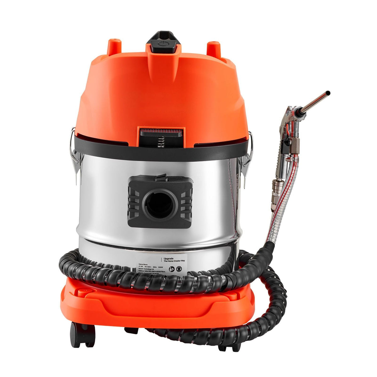 Walnut Blaster Kit for Carbon Cleaning, 1200W Sand Blaster with Built-in Vacuum, Extension Nozzle Sandblaster Gun, and 5.5lbs Walnut Shell for Engine Intake Valve Cleaning - 13L