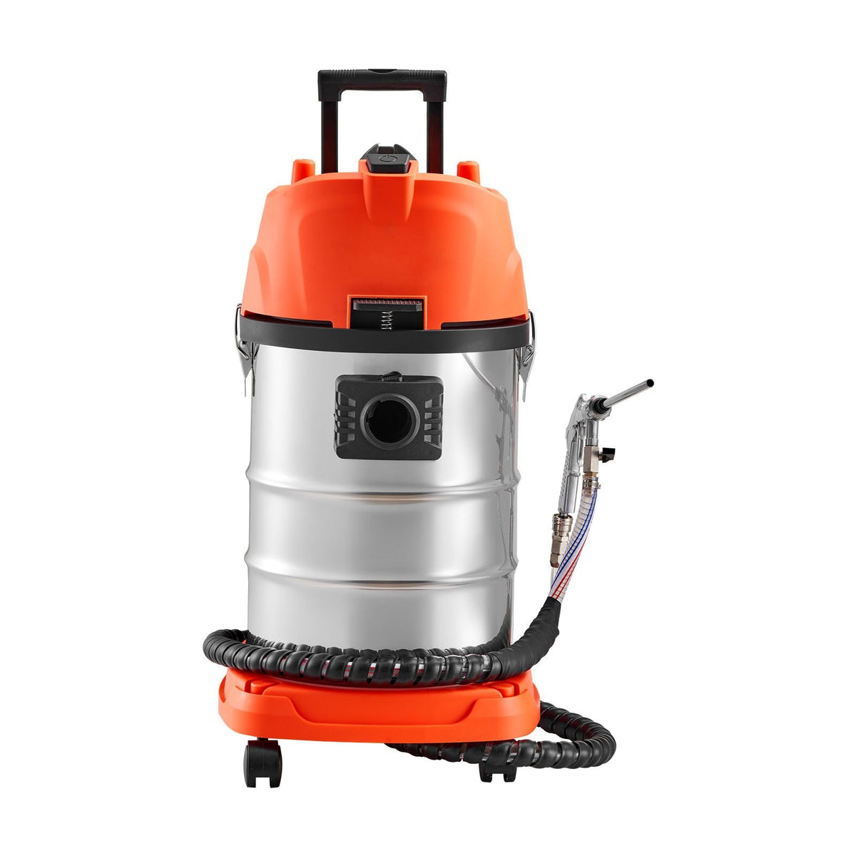 Walnut Blaster Kit for Carbon Cleaning, 1200W Sand Blaster with Built-in Vacuum, Extension Nozzle Sandblaster Gun, and 5.5lbs Walnut Shell for Engine Intake Valve Cleaning - 30L