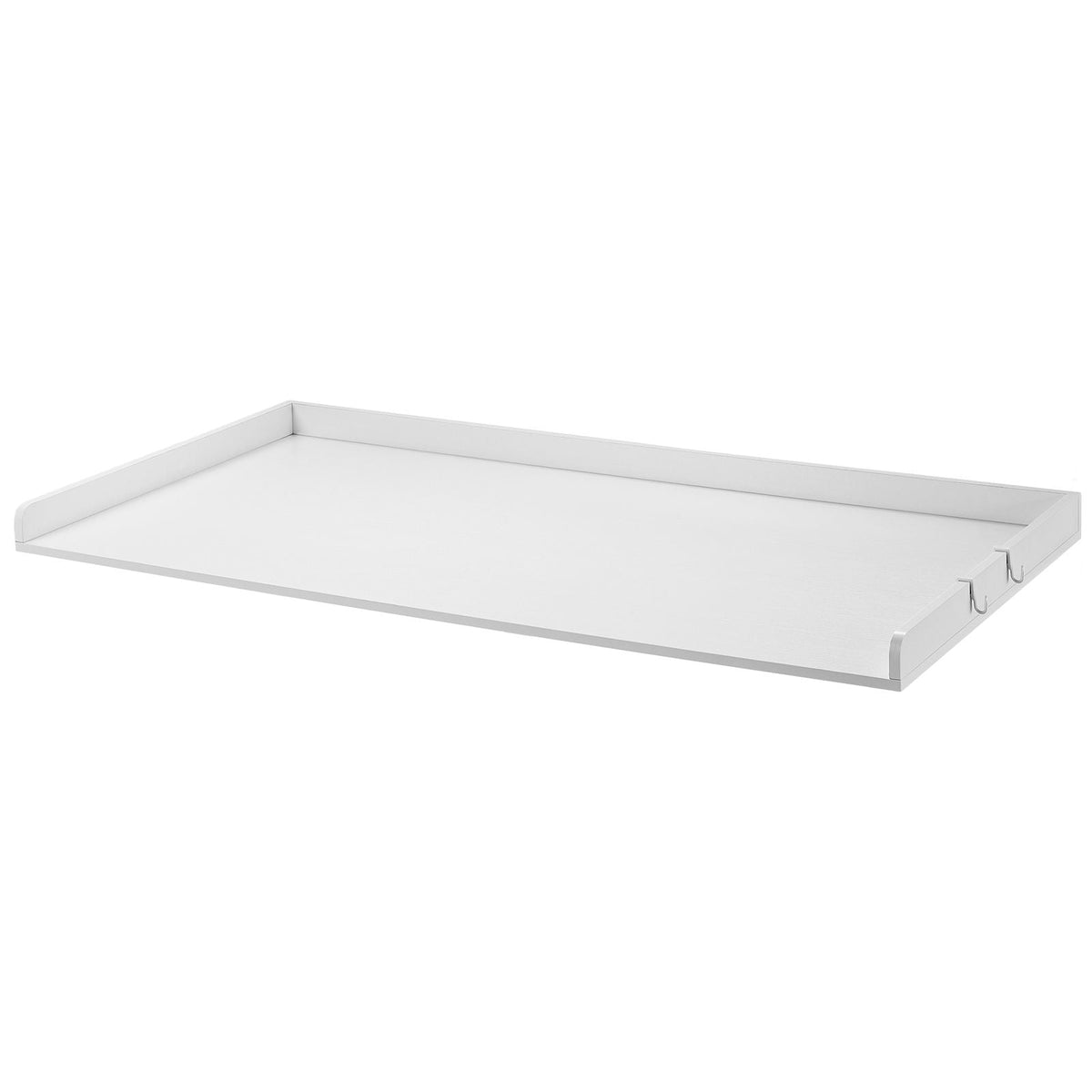 Washer Dryer Countertop, 54" x 27" Wooden Washer and Dryer Countertop, Water-Resistant Laundry Machine Topper Cover with Anti-Slip Pads, for Laundry Room Organization and Storage, White