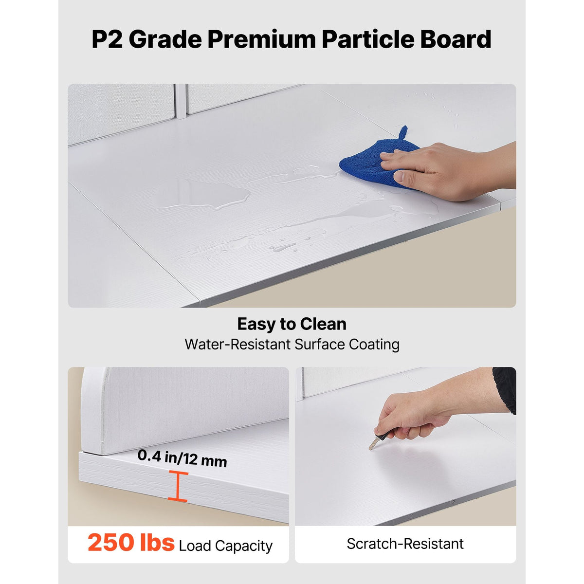 Washer Dryer Countertop with Shelf, 54 x 27.5 in Wooden Washer and Dryer Topper with 2 Drawers & 2 Hooks, Laundry Machine Topper for Laundry Closet Pantry Counter Organization and Storage, White