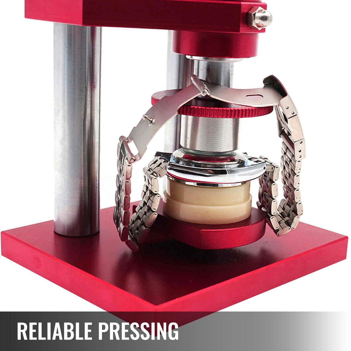 Watch Repair Tools Watch Press with 20Dies Watch Case Closer For Close Snap Off Watch Back Cover Capper Back Closing Machine Bench Tool Crystal Bezel Press Case Watchmaker Watch Repair Tool