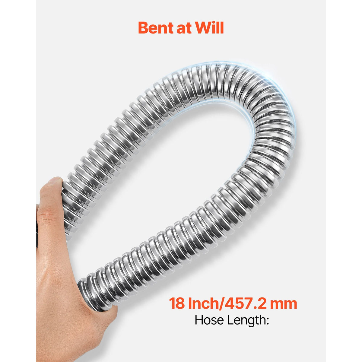 Water Heater Kit, 18 Inch Length Water Heater Flex Connector, Waters Heaters Installation Kit with 1" FIP x 1" FIP Inlet & Outlet Connection for Bathroom, Kitchen, Laundry Room, Boiler Room