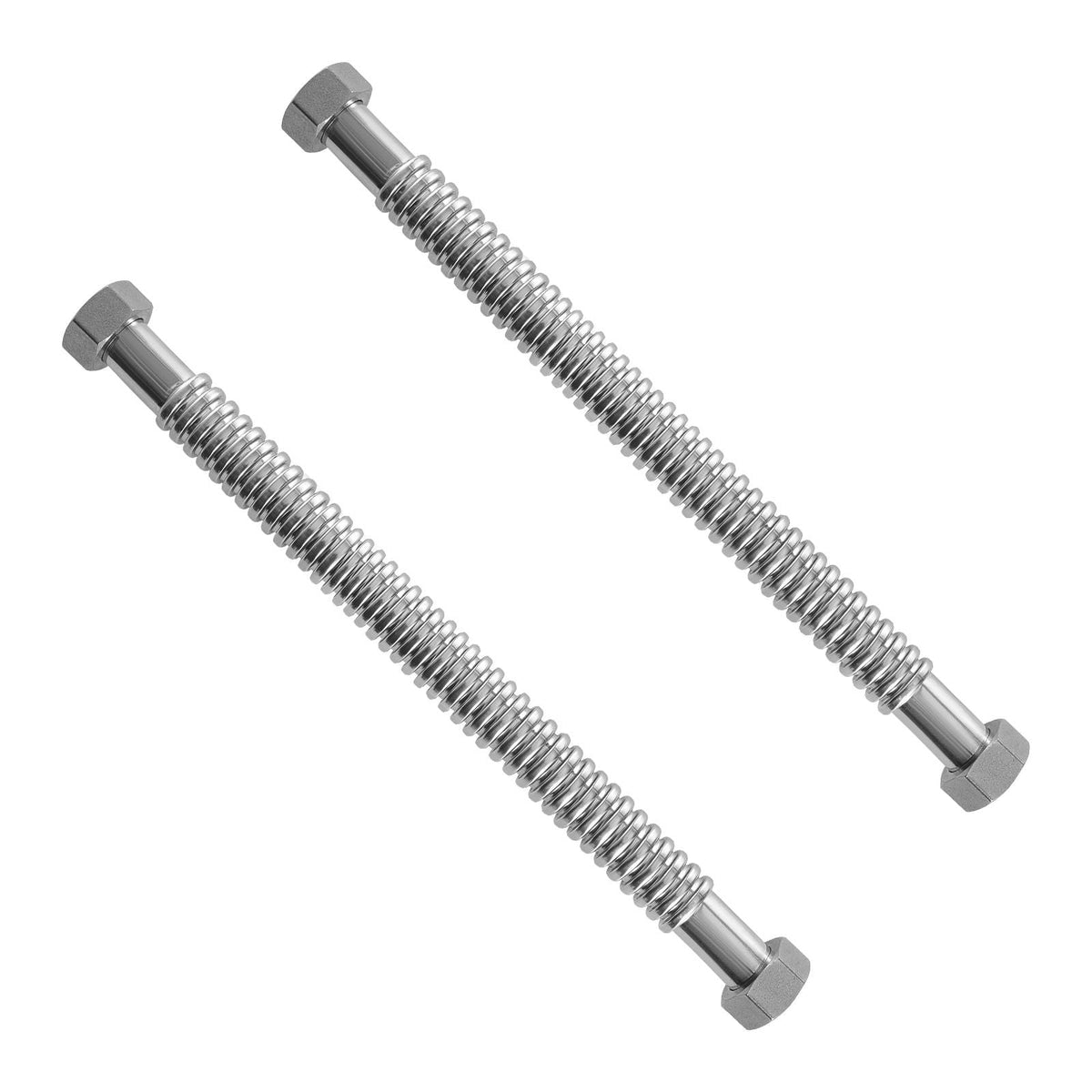 Water Heater Kit, 18 Inch Length Water Heater Flex Connector, Waters Heaters Installation Kit with 1" FIP x 1" FIP Inlet & Outlet Connection for Bathroom, Kitchen, Laundry Room, Boiler Room