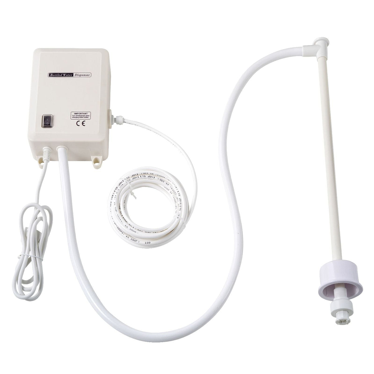 Water Pump System for 5 Gallon Bottles, Automatic Electric Dispenser, Single Inlet, Suitable for Coffee/Tea Appliances, Fridges, Ice Machines