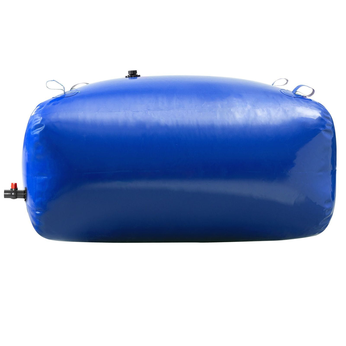 Water Storage Bladder, 105.7 Gallon (400L) Water Storage Container Tank, 1000D PVC Large Capacity Soft Bag Bladder, Foldable Portable for Garden Irrigation, Camping, RV, Fire Prevention - Blue