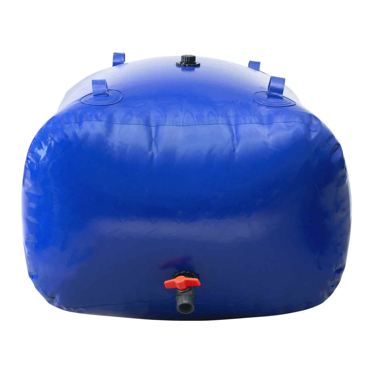 Water Storage Bladder, 105.7 Gallon (400L) Water Storage Container Tank, 1000D PVC Large Capacity Soft Bag Bladder, Foldable Portable for Garden Irrigation, Camping, RV, Fire Prevention - Blue