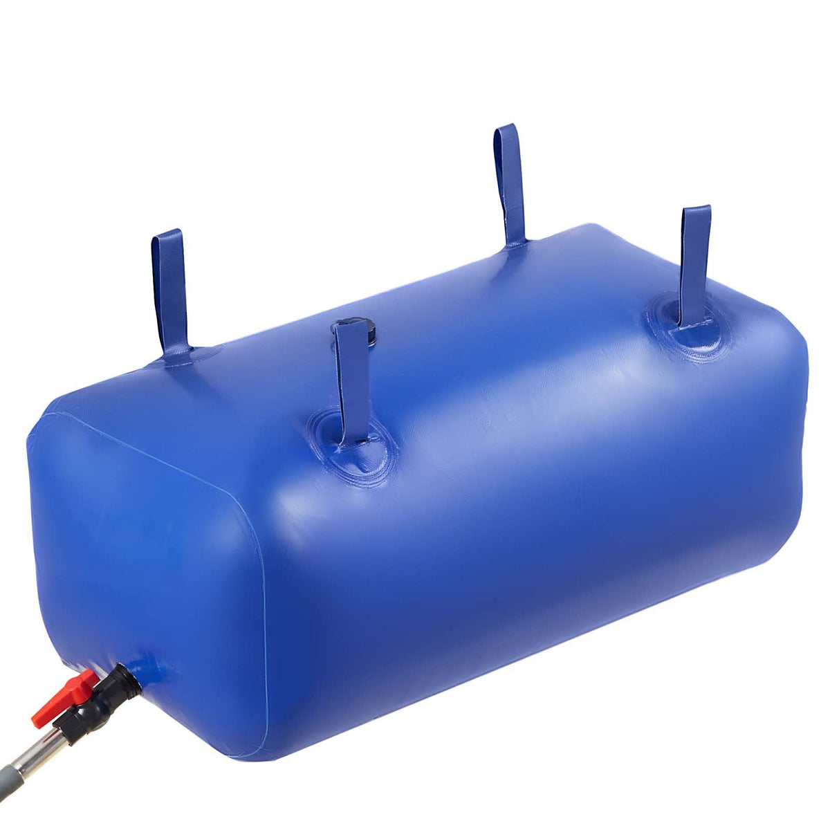 Water Storage Bladder 30 Gallon Large Capacity Water Bag, Portable & Collapsible Soft Waters Container, Leakproof & Tear-Resistant PVC Emergency Waters Storage Tank for RV Truck & Outdoor Use