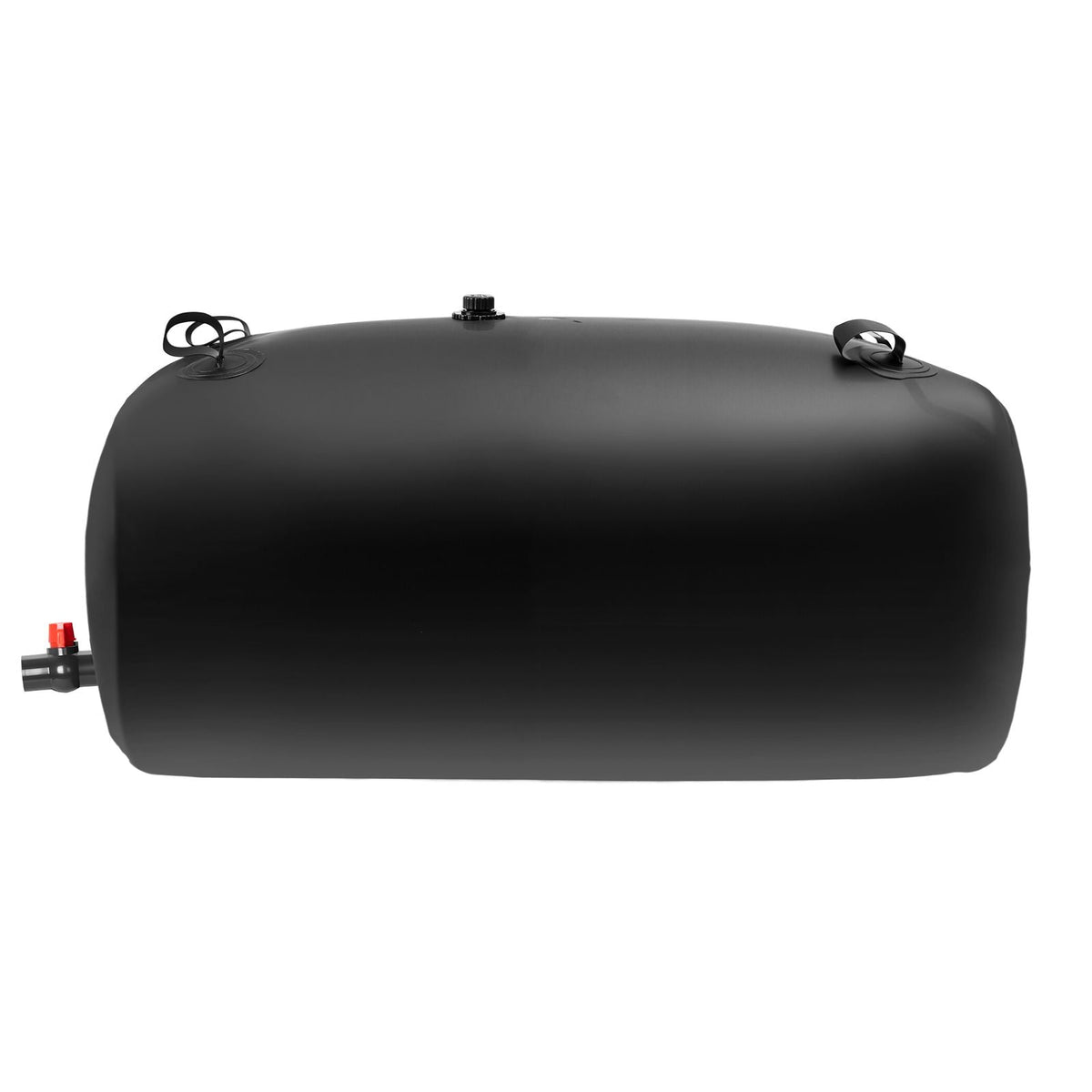 Water Storage Bladder, 63.4 Gallon (240L) Water Storage Container Tank, 1000D PVC Large Capacity Soft Bag Bladder, Collapsible Portable for Garden Irrigation, Camping, RVs, Emergency Use - Black