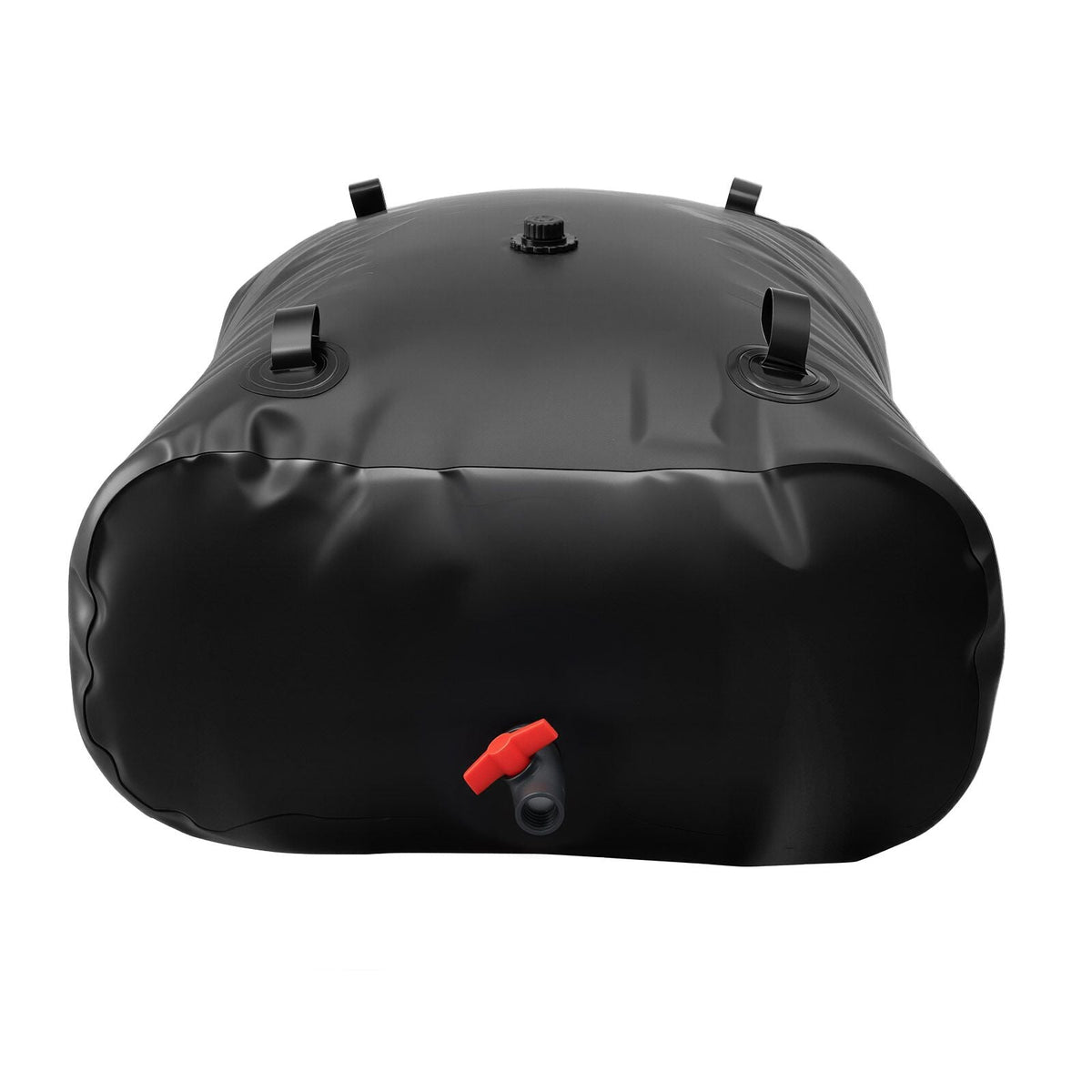Water Storage Bladder, 87 Gallon (330L) Water Storage Container Tank, 1000D PVC Large Capacity Soft Bag Bladder, Collapsible Portable for Garden Irrigation, Camping, RVs, Emergency Use - Black