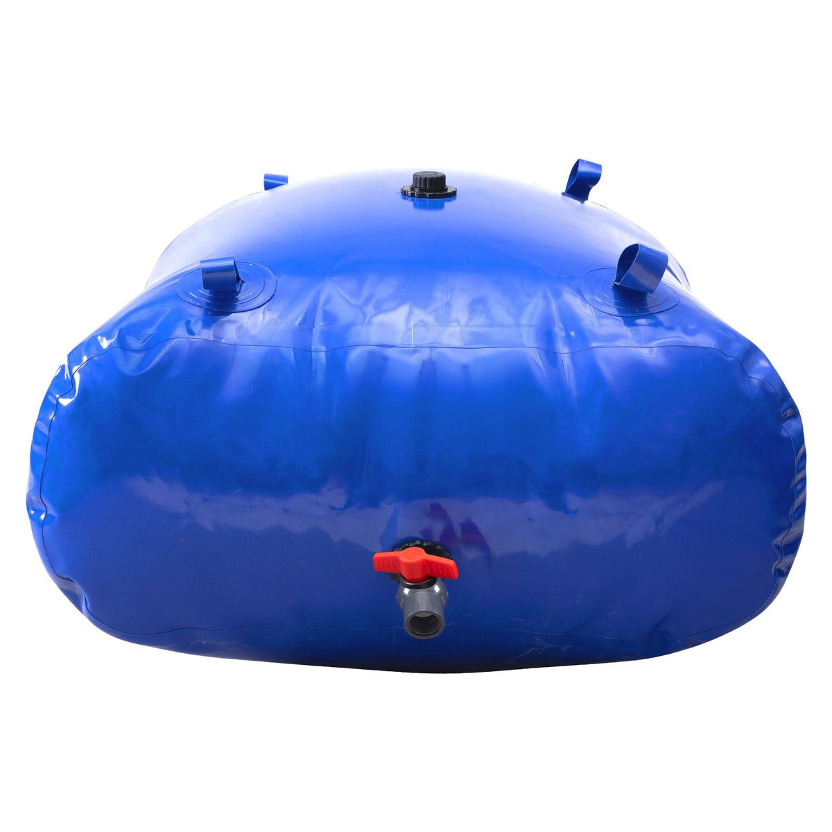 Water Storage Bladder, 87 Gallon (330L) Water Storage Container Tank, 1000D PVC Large Capacity Soft Bag Bladder, Collapsible Portable for Garden Irrigation, Camping, RVs, Fire Prevention, Blue