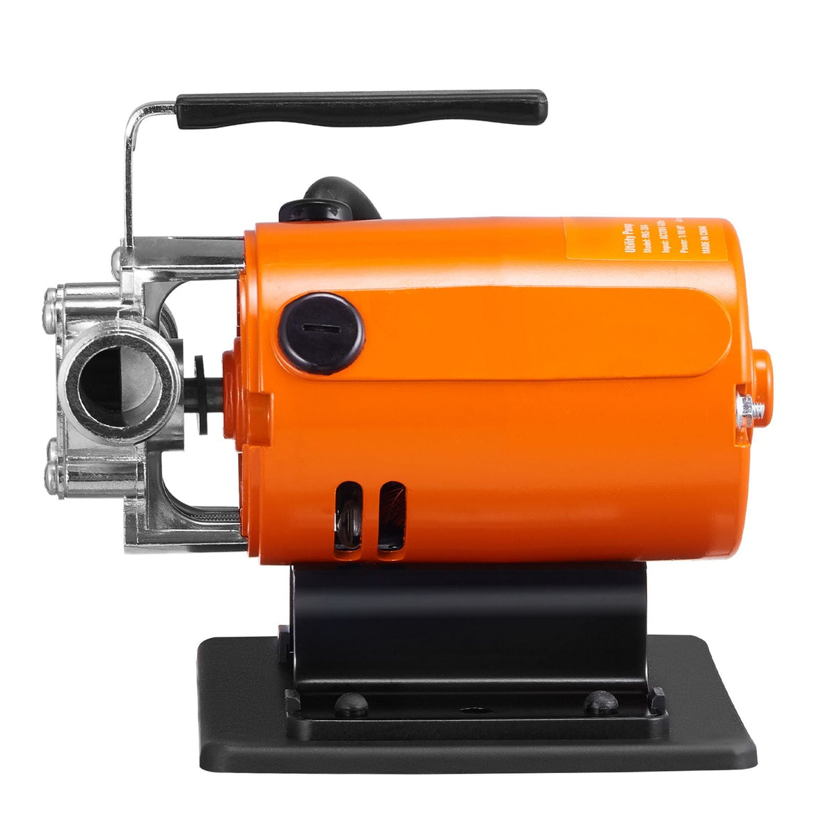 Water Transfer Pump, 120V AC 360 GPH 1/10 HP, Portable Electric Utility Pump with 6 ft Suction Hose Kit, Carbon Brushes, Impeller, Suction Strainer, for Garden, Rain Barrel, Pool, Pond, Aquarium