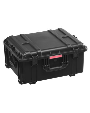 Weatherproof Hard Case, Heavy Duty Protective Dry Box Case with Pre-Cut Foam, Wheels & Retractable Pull Handles for Travel, Hunt, Military, Tactical, IP67 Waterproof Case for Cameras(63x50x32)