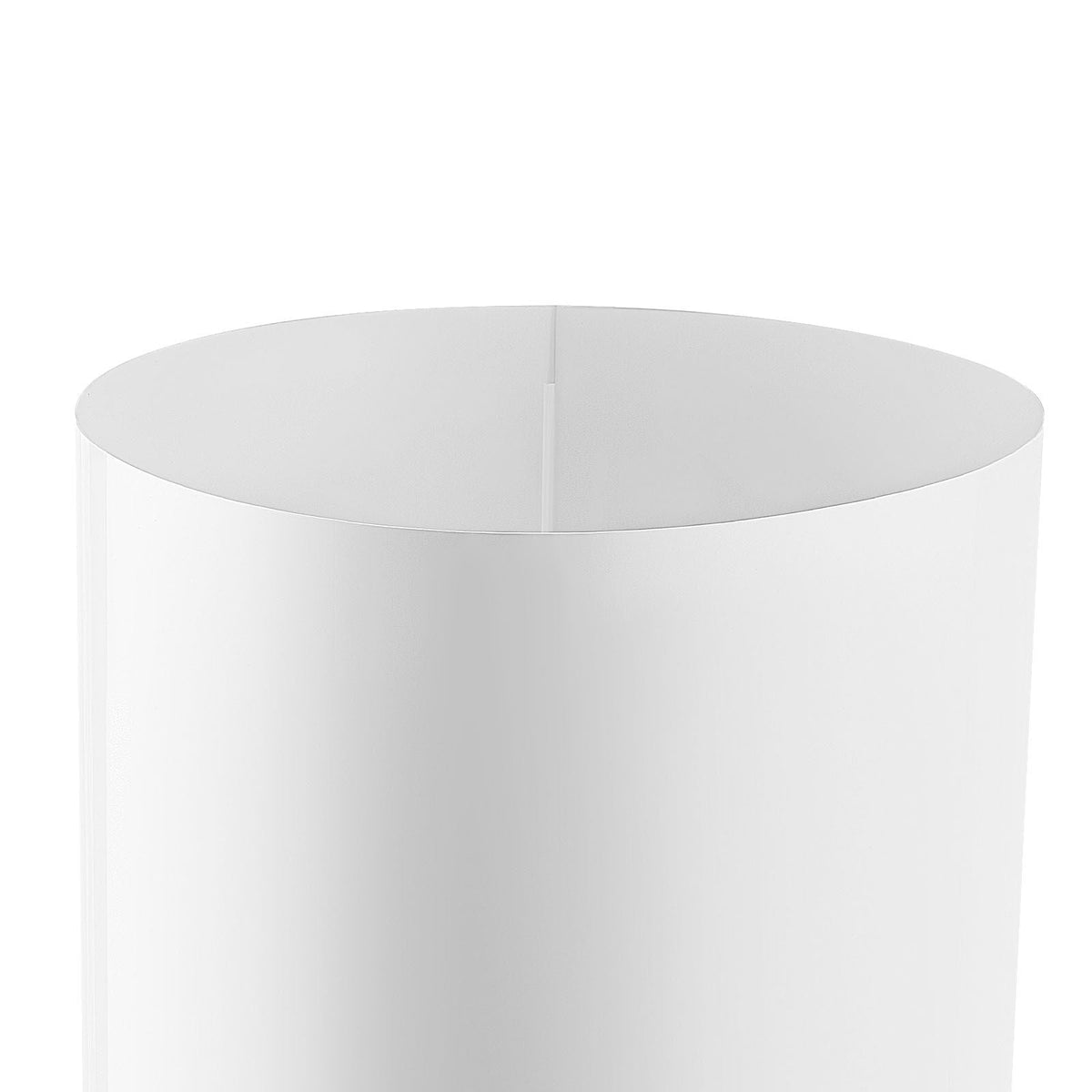 Wedding Flower Stand, 3PCS 23.62/29.53/35.43 inch Round Cylinder Plinth, White Pedestal Stand with PVC Lid, Cylindrical Pedestal Stands for Wedding, Party, Birthday, Art Decor, 33.07 lbs Load