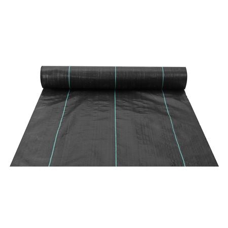 Weed Barrier Landscape Fabric, 3*300FT Heavy Duty Garden Weed Fabric, Woven PP Weed Control Fabric, Driveway Fabric, Geotextile Fabric for Landscaping, Ground Cover, Weed Blocker Weed Mat, Black