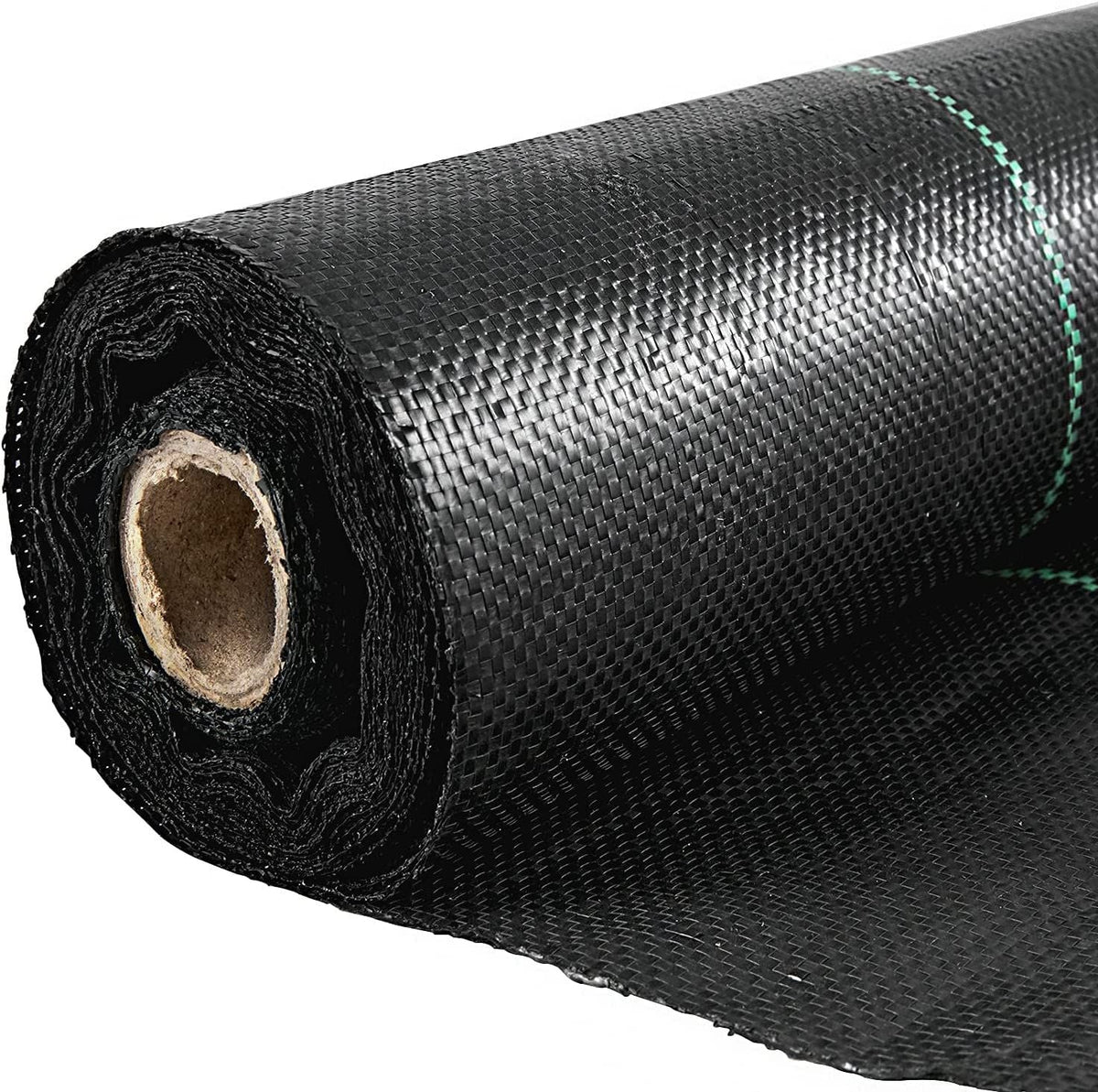 Weed Control Fabric 6ft x 300ft - Geo Textile Fabric Heavy Duty - Woven Ground Cover for Commercial Greenhouse, Yard, Garden Barrier Cloth Blocker Mat