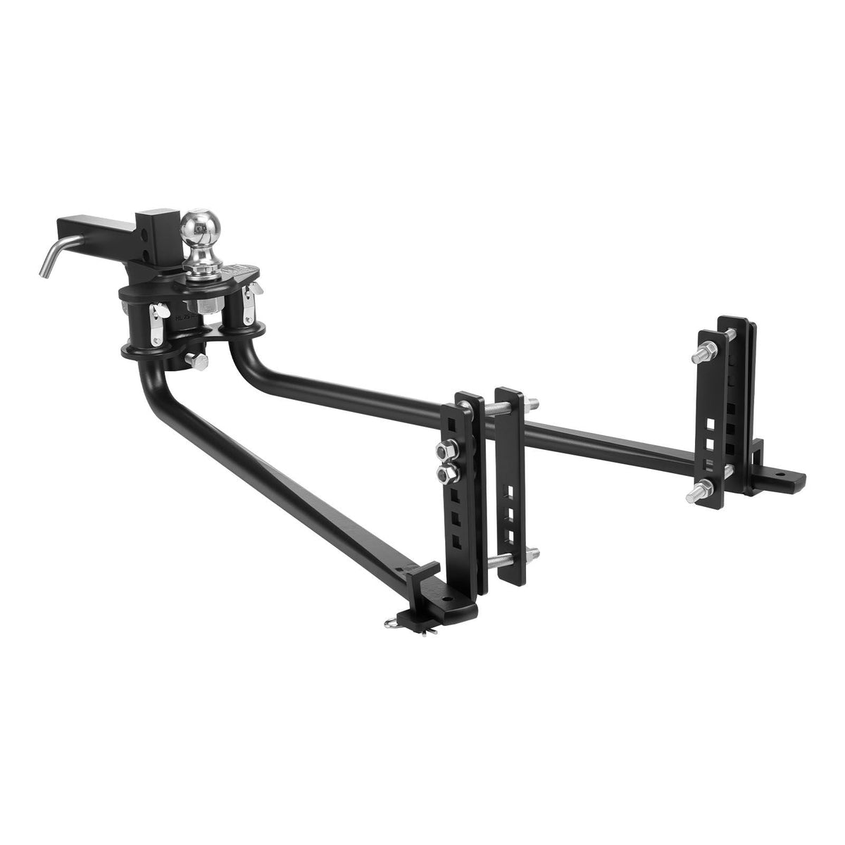 Weight Distribution Hitch, 6000 lbs Max Towing & 600 lbs Max Tongue, Weight Distributing Hitches Kit with Sway Control Includes 2 in Shank & 2-5/16 in Ball, Load Leveling Hitch for Trailers