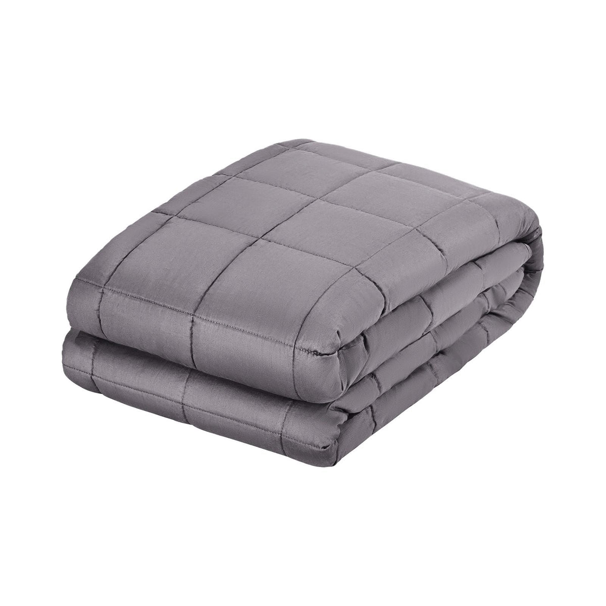 Weighted Blanket, 25 lbs, 80 x 87 in King Size, Soft 100% Cotton Heavy Blanket with Glass Beads, Breathable Material, Suitable for 250-310 lbs lbs Adults, Anxiety Stress Relief, Grey