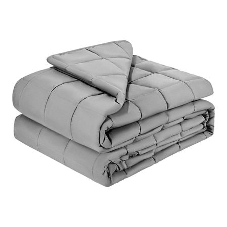 Weighted Blanket, 25 lbs, 88 x 104 in King Size, Cooling Breathable Heavy Blanket with Glass Beads, All-Season Use, Suitable for 250-310 lbs Adults, Anxiety Stress Relief, Improve Sleep, Grey
