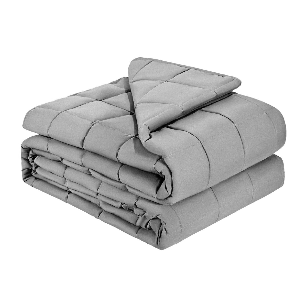 Weighted Blanket, 25 lbs, 88 x 104 in King Size, Cooling Breathable Heavy Blanket with Glass Beads, All-Season Use, Suitable for 250-310 lbs Adults, Anxiety Stress Relief, Improve Sleep, Grey
