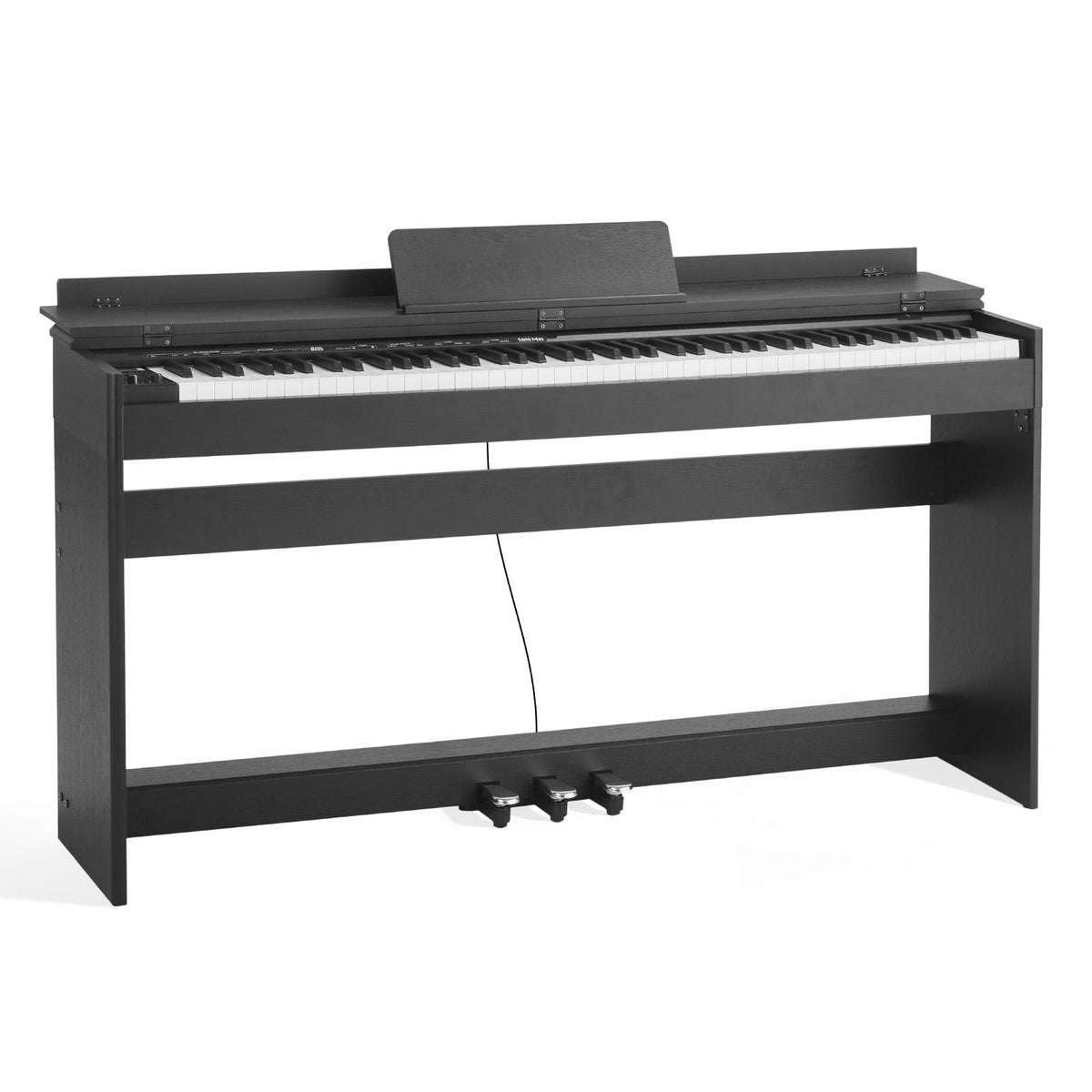 Weighted Digital Piano, 88 Keys Fully Weighted, Electric Piano Keyboard with Furniture Stand, Power Adapter, Triple Pedal, 680 Tones, Support Wireless Connection, with Headphones, for Beginners