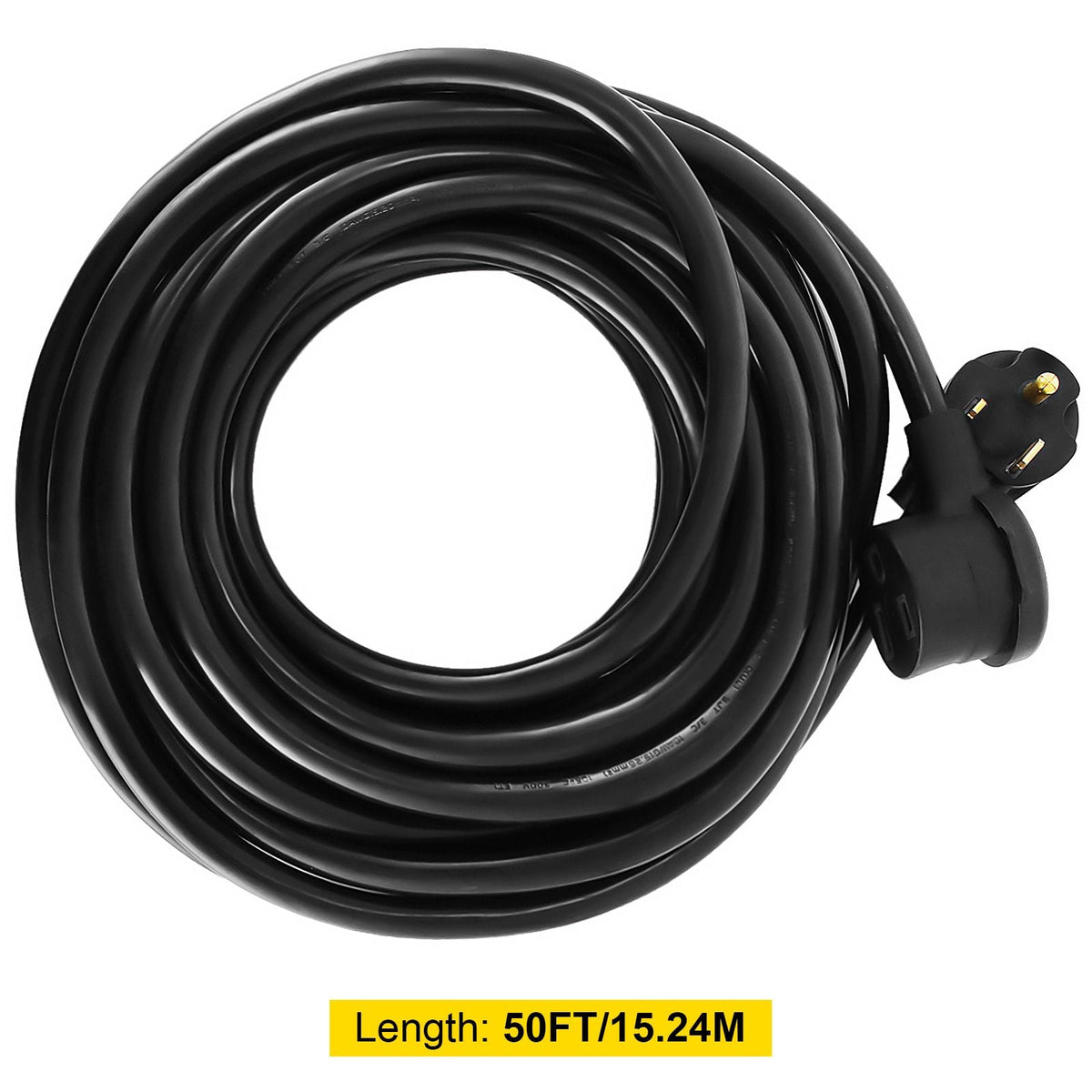 Welder Extension Cord 40Amp 50ft 250V, Welding Power Cord with NEMA 6-50 Plug 8 Gauge 3 Prong for MIG,Lincoln,Plasma,Miller,TIG Tested to UL Standards
