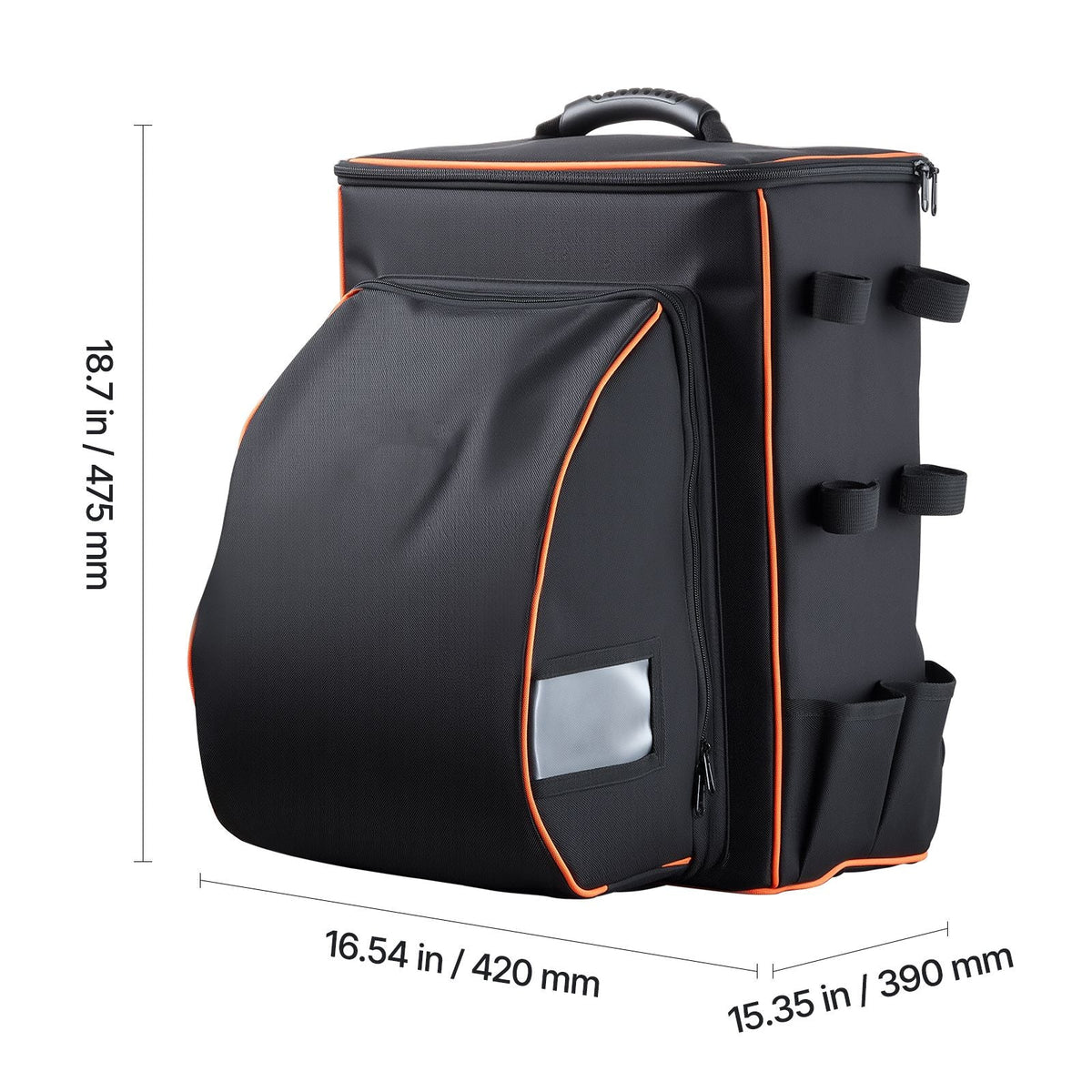 Welding Backpack, 35.6L Welder Backpack for Tools and Helmet, 600D Polyester Extreme Gear Pack with Helmet Catch Bag, Multi-Purpose Gear Storage Bag for Welding, Outdoor Camping, Mountaineering