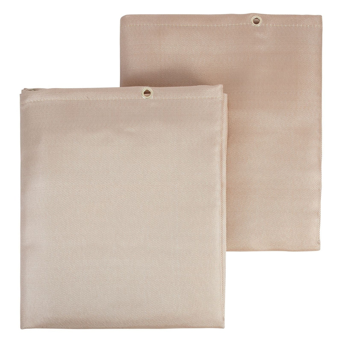 Welding Blanket 2 Pack, 6FT x 8FT Heat Treated Welding Blanket, Up To 998 F Heat Resistant Blanket Set, Heavy-Duty Fiberglass Flame Retardant Insulation Welding Mat Cover with Metal Grommets